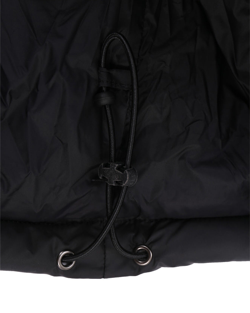 Black Hooded Puffer Jacket