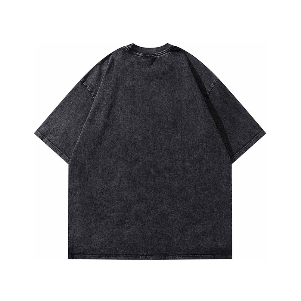 Premium Cotton Oversized Washed T-Shirt