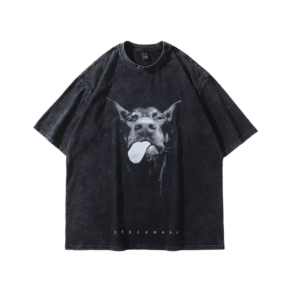 Dobermann Washed T-Shirt