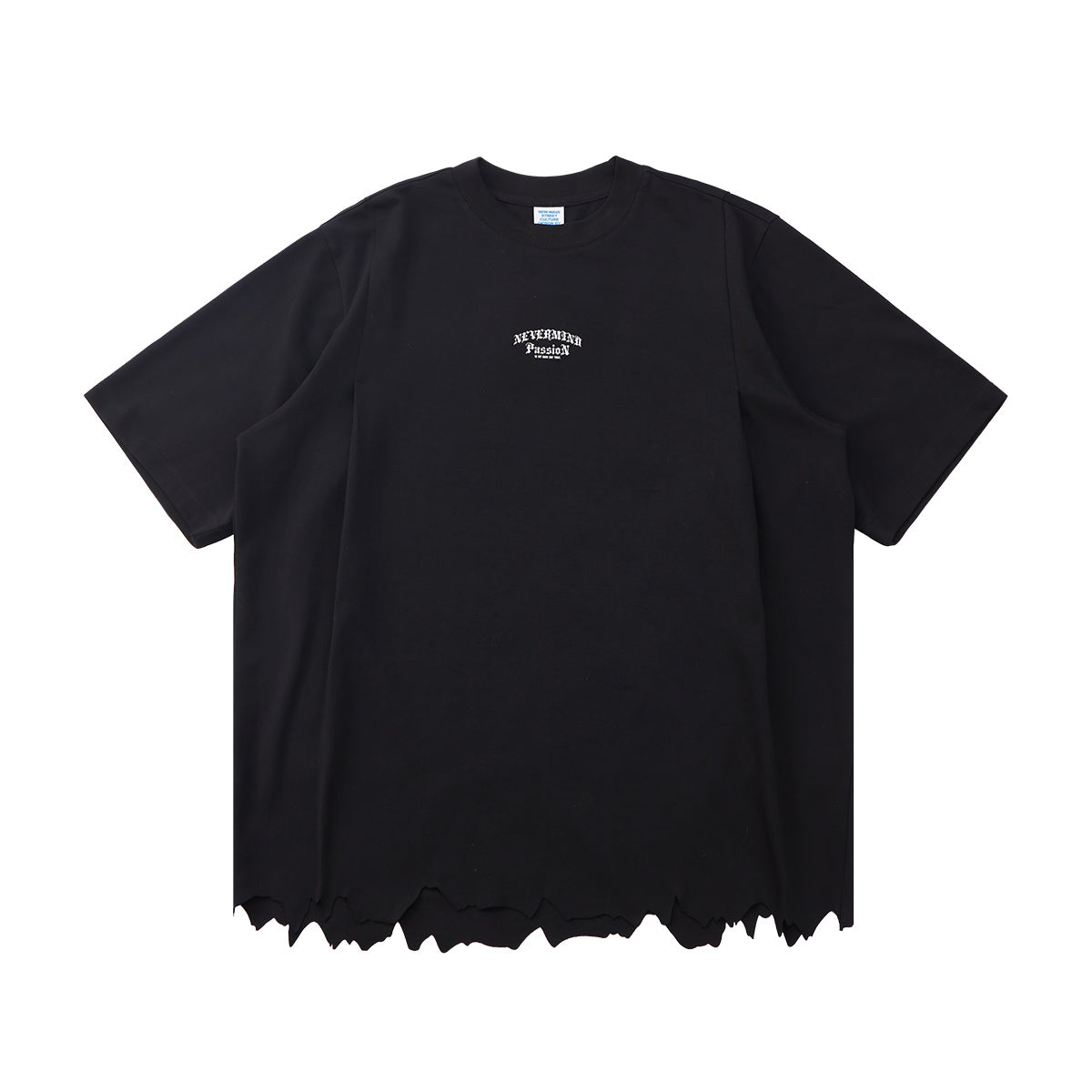 Streetwear Clothing - Black Ripped T-Shirt