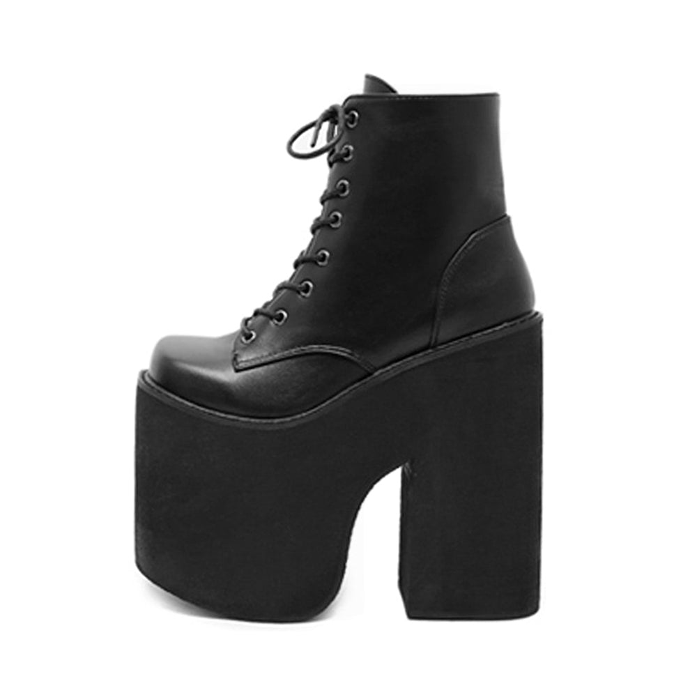 Rave Shoes with Chunky Heels