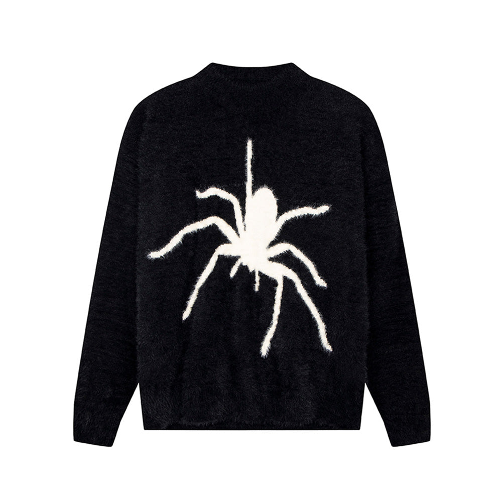 Tarantula Mohair Sweater - Spider Goth Knit Pullover