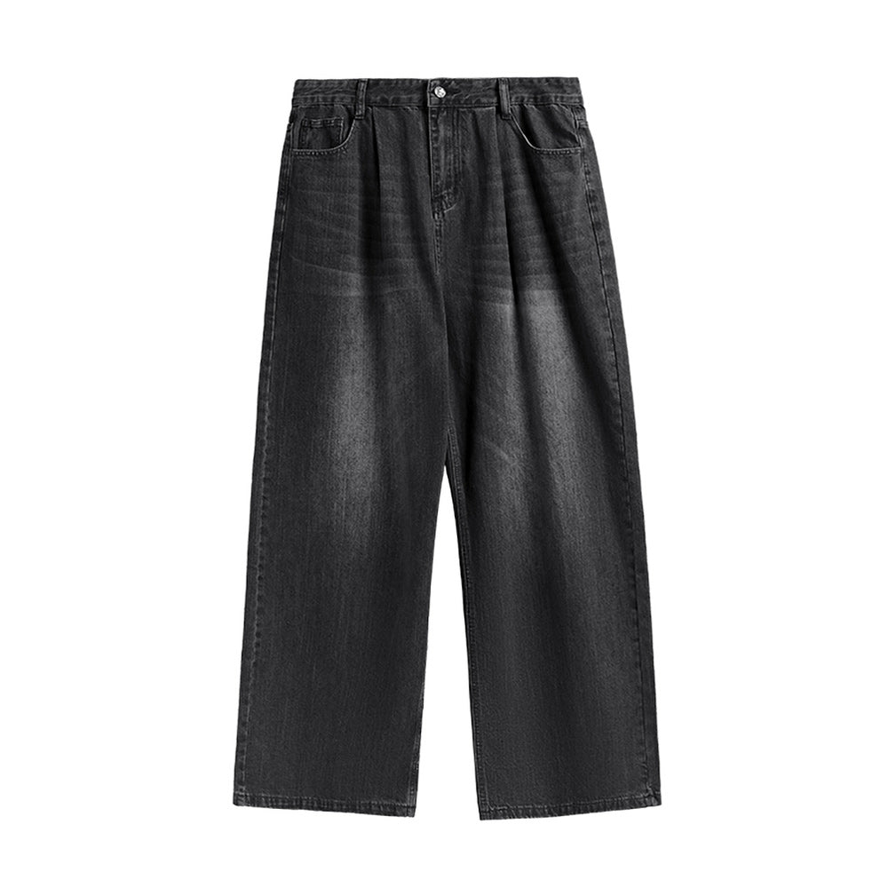 WIDE LEG JEANS CLASSIC BLACK