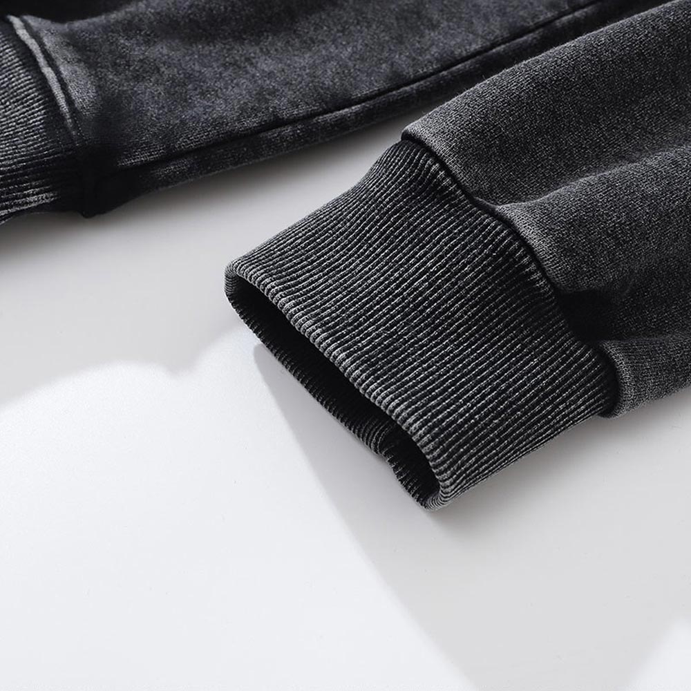 Doberman Hoodie - Oversized Washed Hooded Sweatshirt