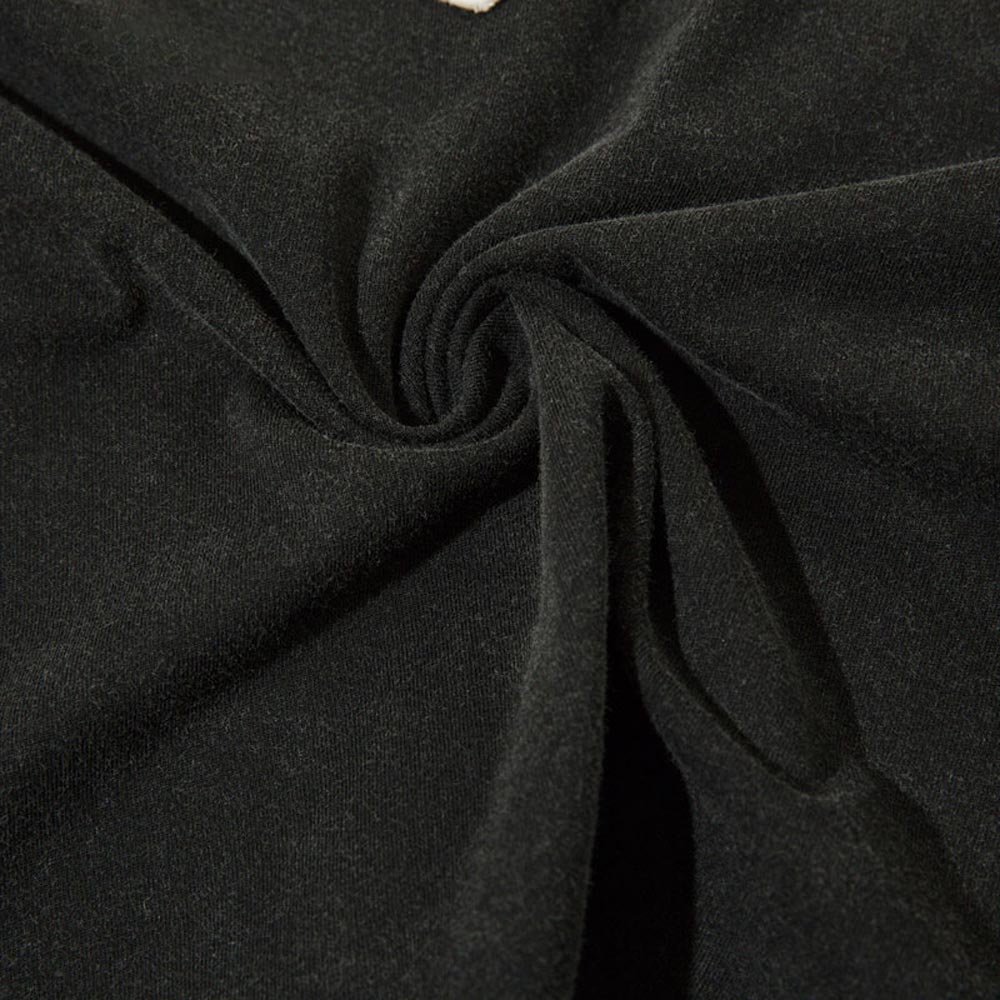 Vampire Teeth T-Shirt - Goth Distressed Washed Tee