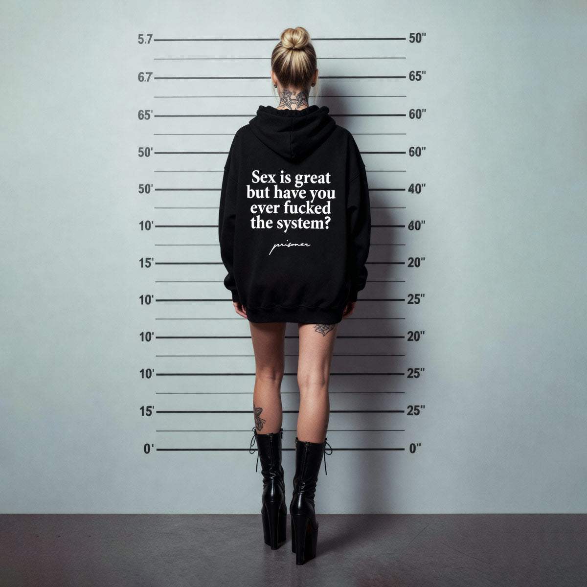 Have you Oversized Hoodie in Black