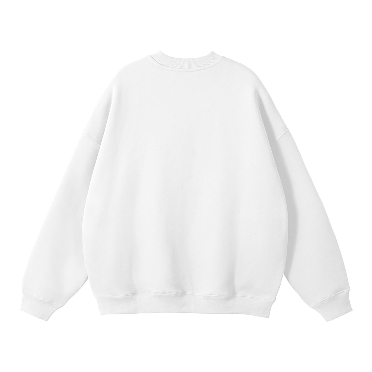 Reines Weißes Sweatshirt