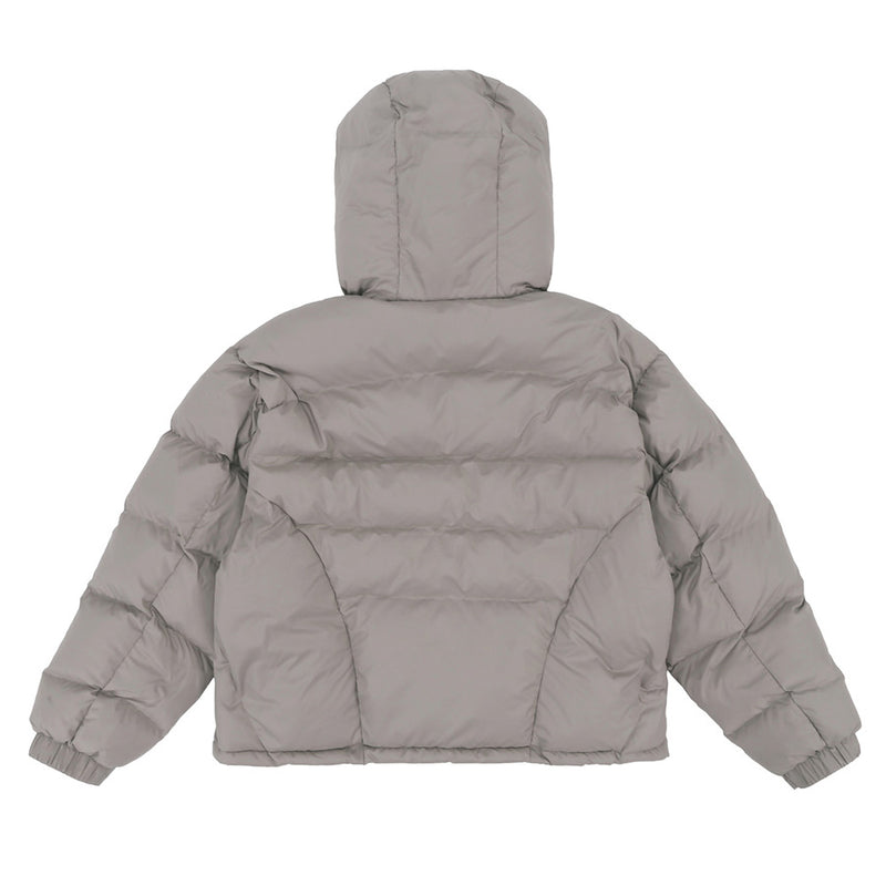 High-End Urban Fashion - Hooded Puffer for Winter
