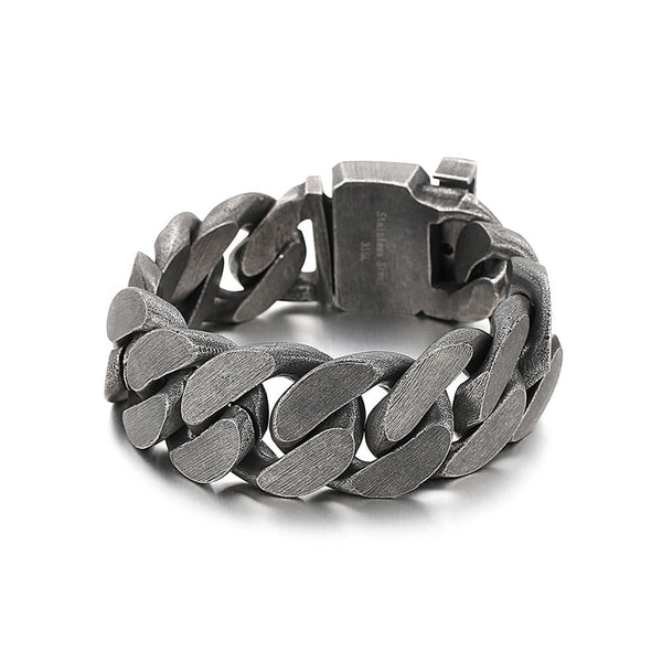 Big Cuban Link Bracelet | Stainless Steel Chain