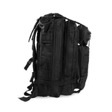 Black Military-Grade Backpack for Outdoor Survival