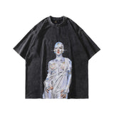 Cyber Queen T-Shirt - Trendy streetwear for confident fashion enthusiasts.