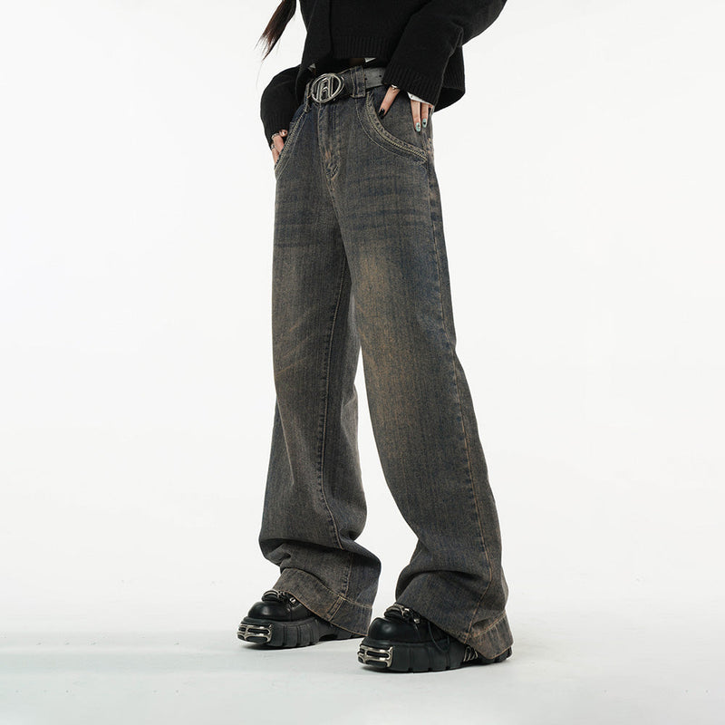 High Rise Baggy Wide Leg Jeans | Women’s Denim Pants