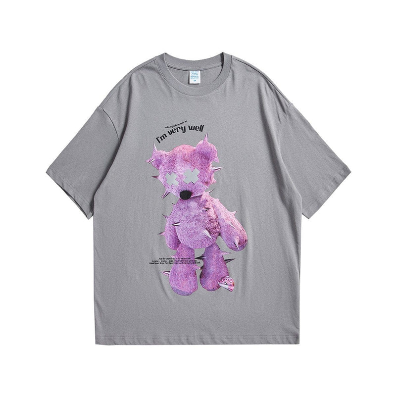 Reflective Teddy Bear T-Shirt | Streetwear Graphic Tee