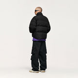 Street Style Winter Wear - Black Puffer