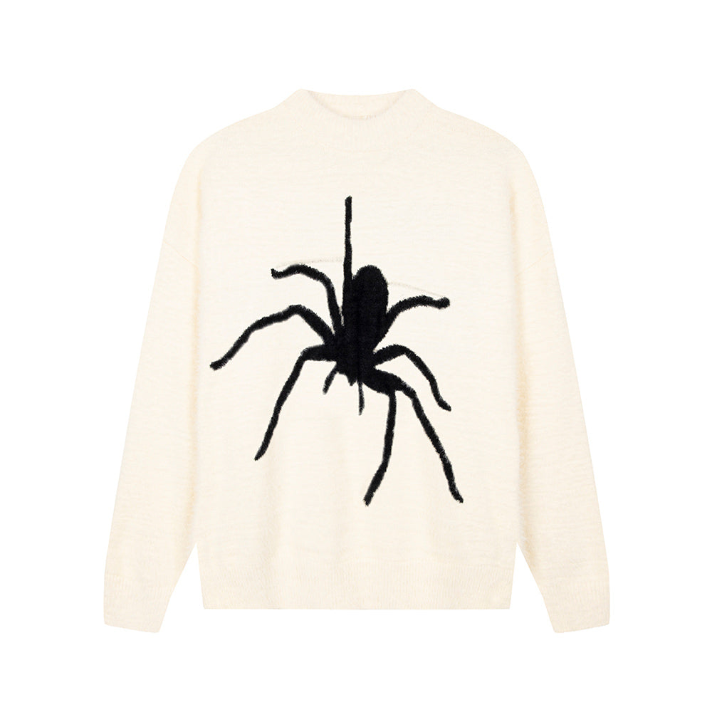 Tarantula Mohair Sweater - Spider Goth Knit Pullover