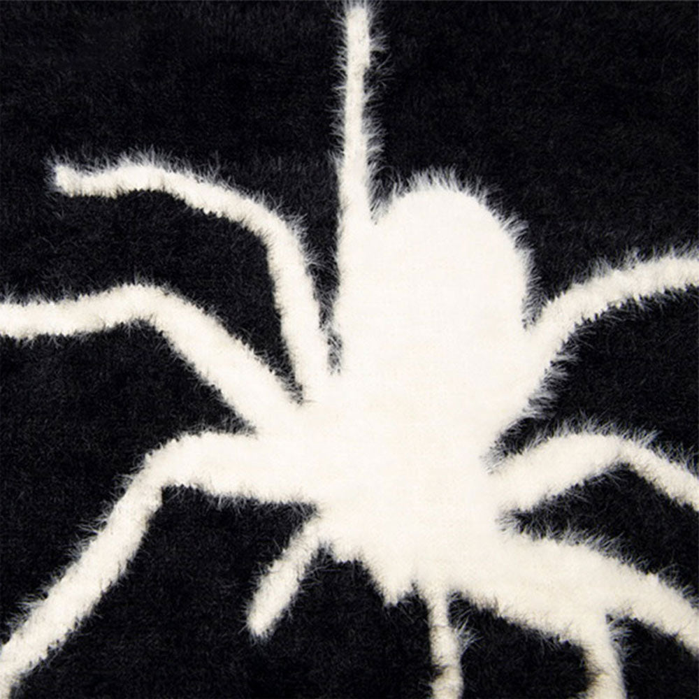 Tarantula Mohair Sweater - Spider Goth Knit Pullover