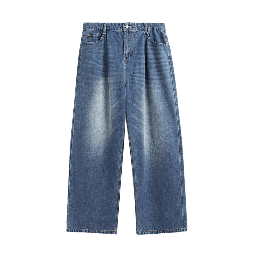 Jeans Uomo Baggy Vintage Y2K | Taglio Largo E Comodo | Denim Morbido | Stile Streetwear - Foto 6