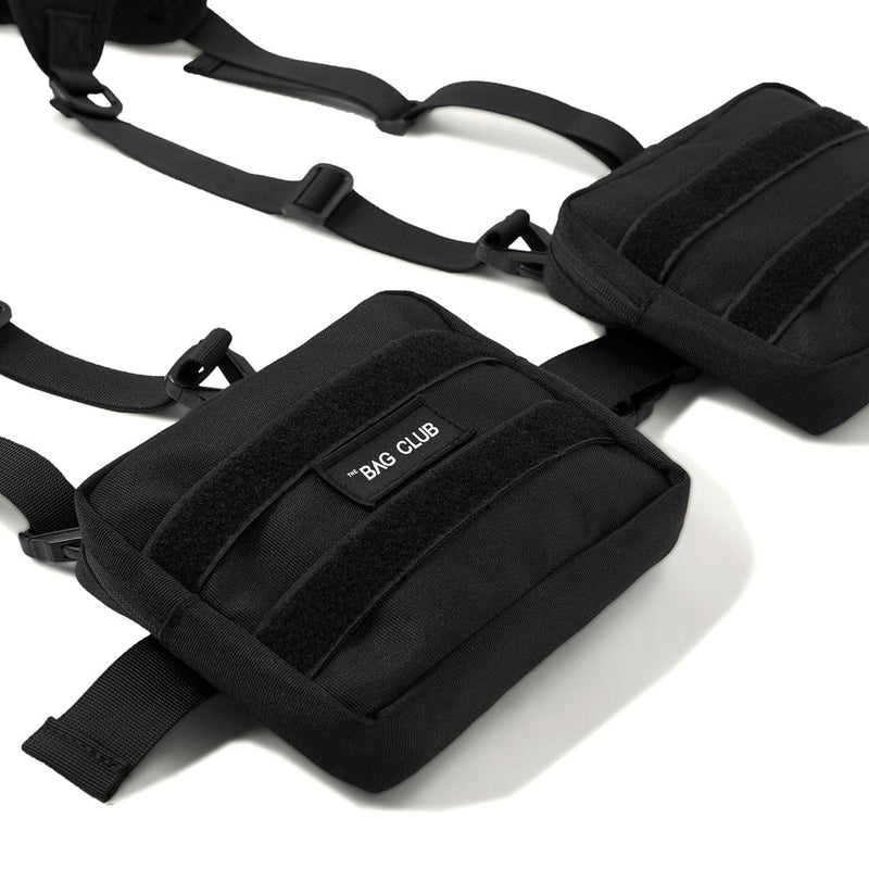 Black Tactical Shoulder Bag - Buy Techwear Accessories