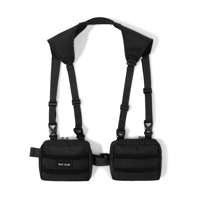Black Tactical Shoulder Bag - Buy Techwear Accessories