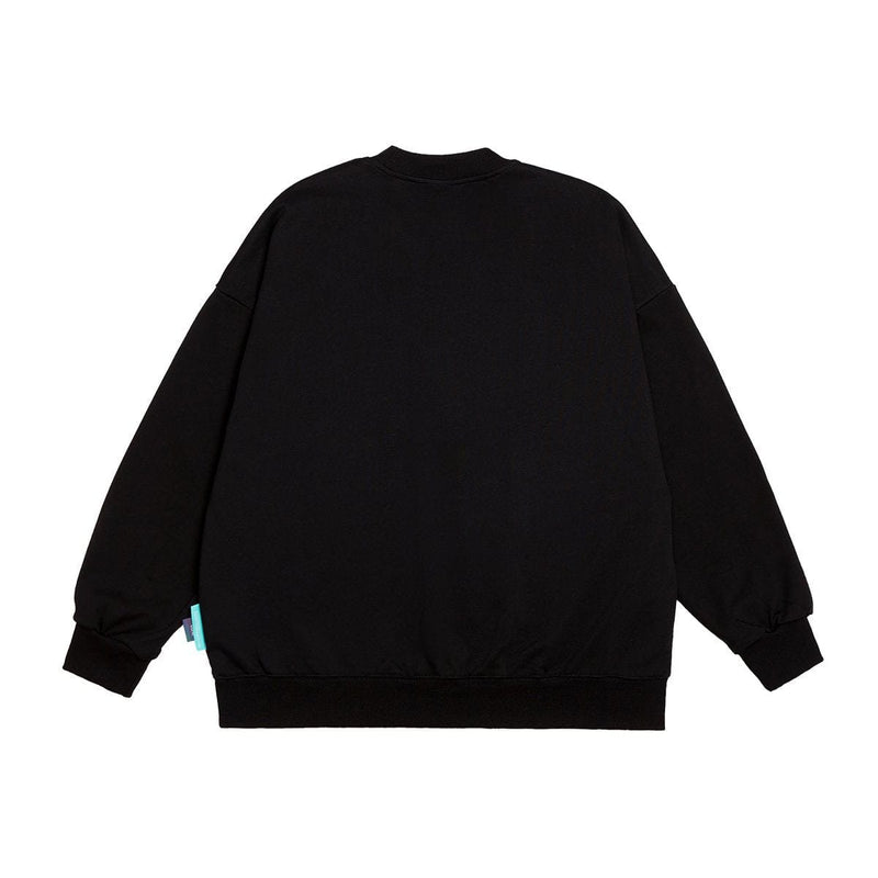 Breathing is Free Sweatshirt - Message Oversized Crewneck