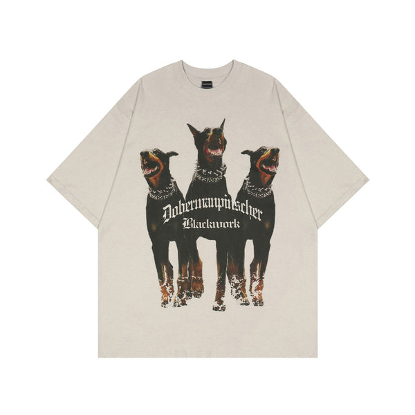 Doberman Pinscher T-Shirt - Oversized Graphic Tee