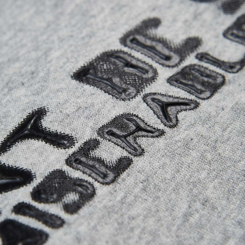 Don’t Be So Miserable Hoodie with Detachable Scarf Grey