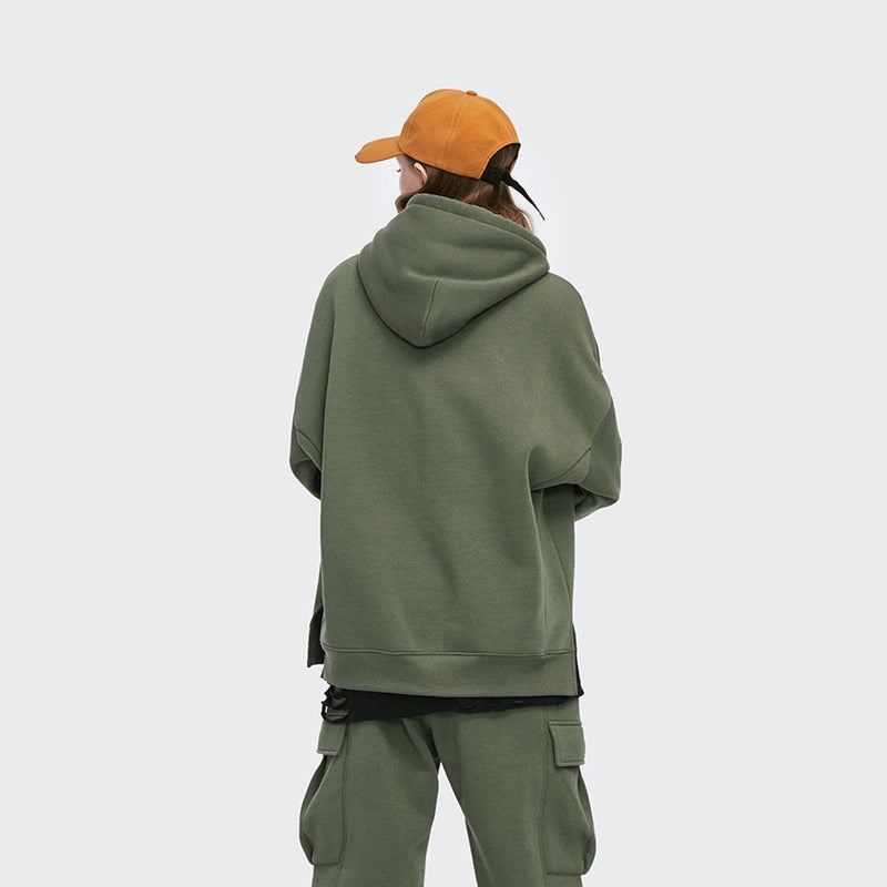 Face Mask Hoodie - Oversized Fit With A High Collar