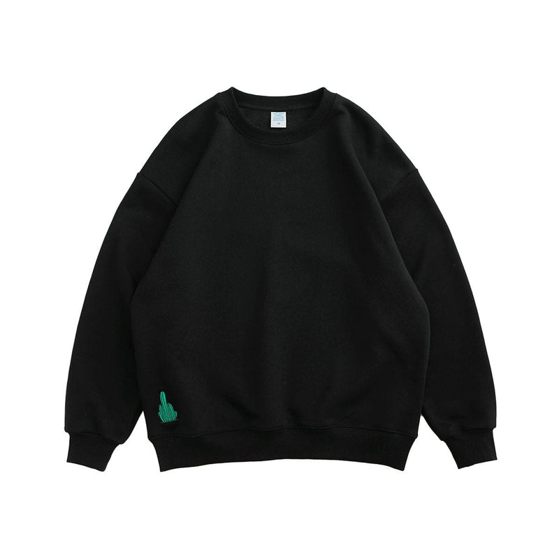F*ck You Smiley Sweatshirt - Cactus Emoji Sweater