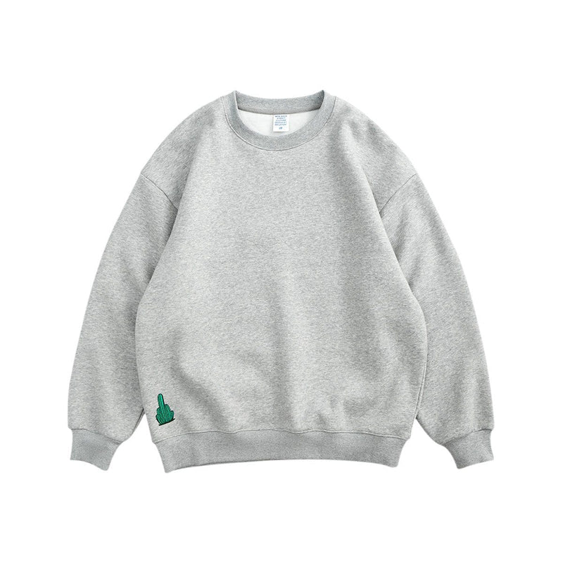 F*ck You Smiley Sweatshirt - Cactus Emoji Sweater