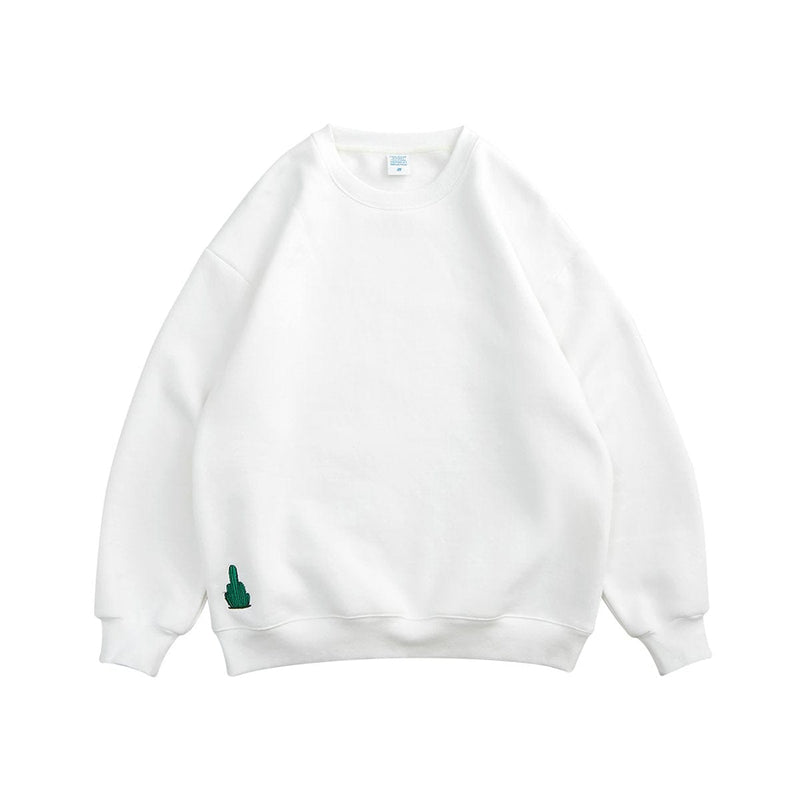F*ck You Smiley Sweatshirt - Cactus Emoji Sweater