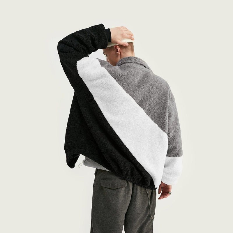 Full Zip Polar Fleece Jacket - Oversized Fleece Jacket