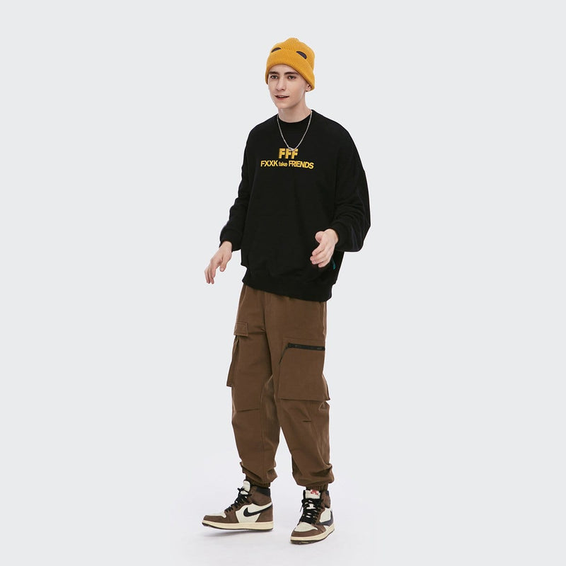 Fxxk Fake Friends Sweatshirt - Relaxed Fit Sweater