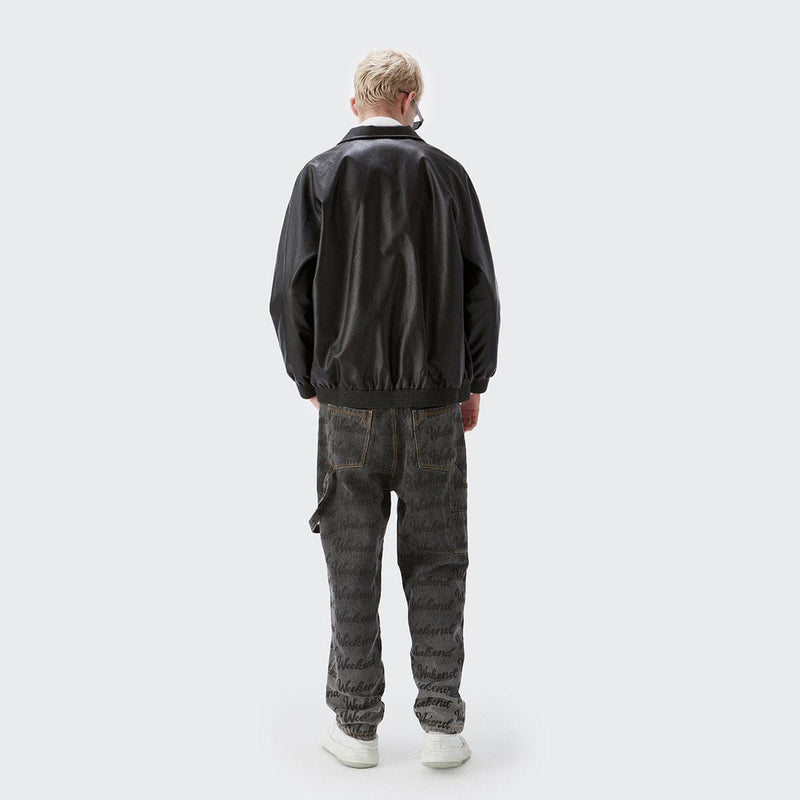 ID Black Leather Jacket - Limited Edition Vintage Jacket