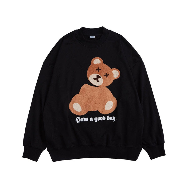 Killed Teddy Bear Sweatshirt - Relaxed Fit Sweater