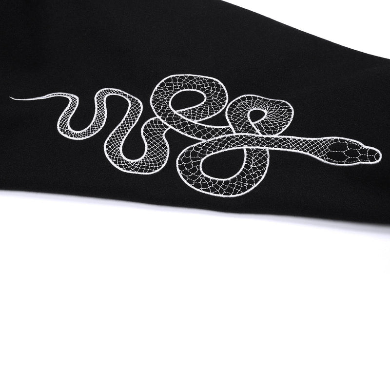 Knock Knock Varsity Jacket - Unisex Black College Jacket