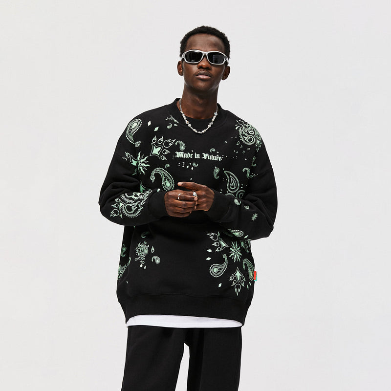 Made in Future Reflective Sweatshirt - Relaxed Fit Crewneck