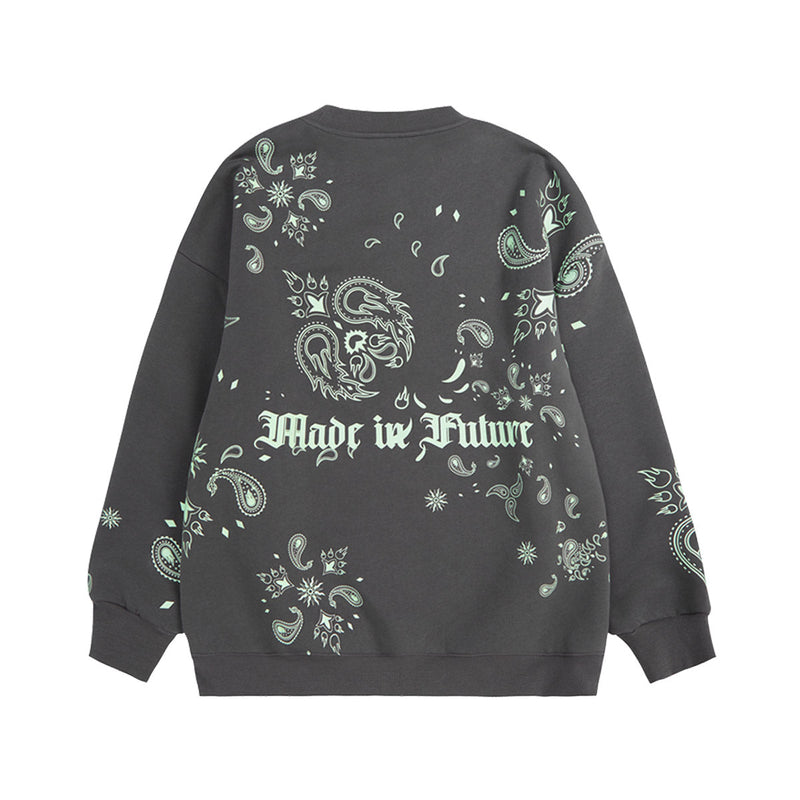 Made in Future Reflective Sweatshirt - Relaxed Fit Crewneck