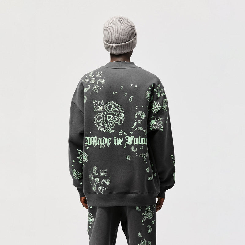 Made in Future Reflective Sweatshirt - Relaxed Fit Crewneck