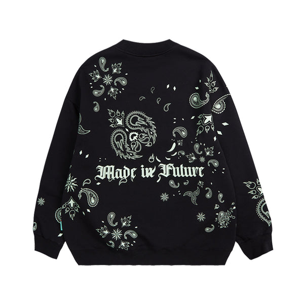 Made in Future Reflective Sweatshirt - Relaxed Fit Crewneck