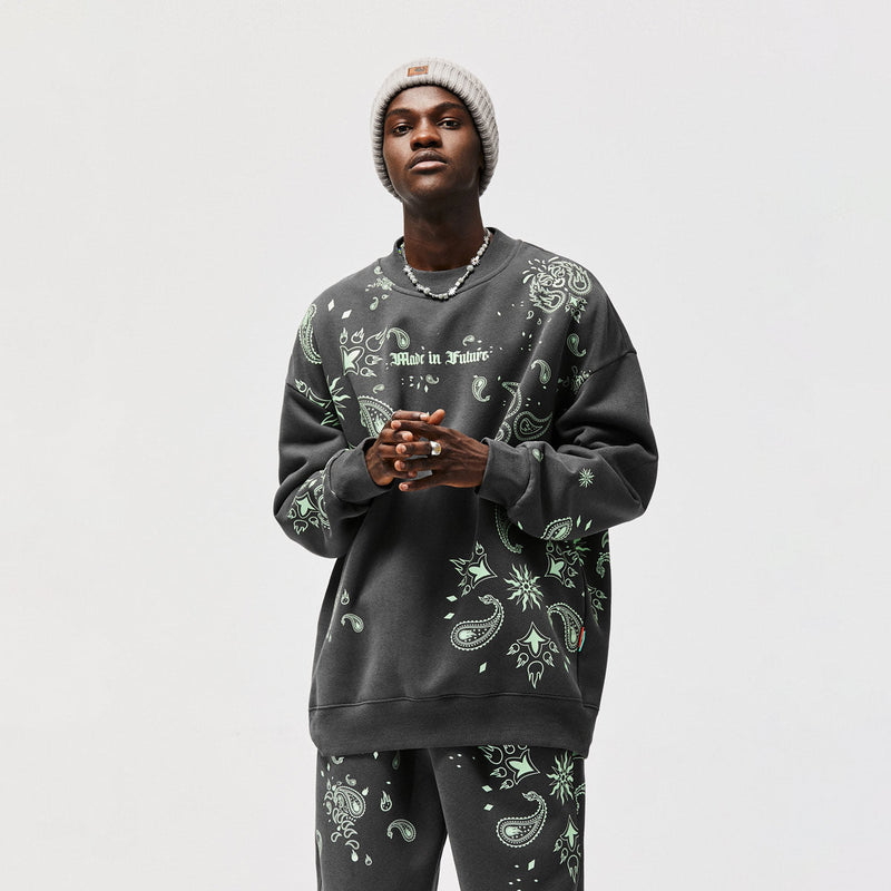 Made in Future Reflective Sweatshirt - Relaxed Fit Crewneck