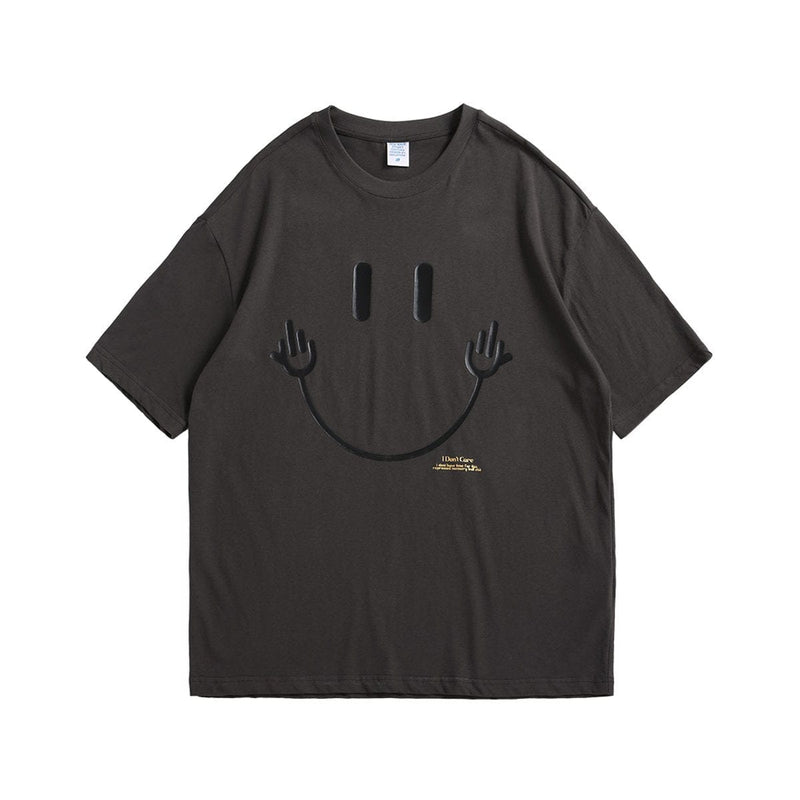 Middle Finger T-Shirt - Hip Hop Oversized Tee