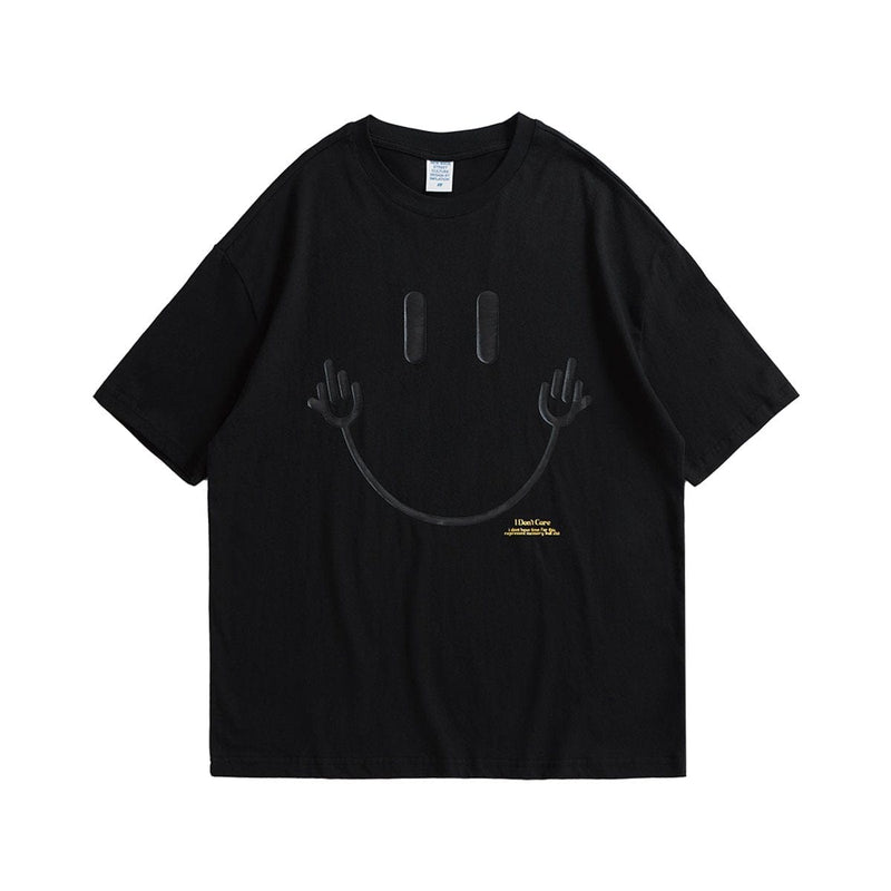 Middle Finger T-Shirt - Hip Hop Oversized Tee