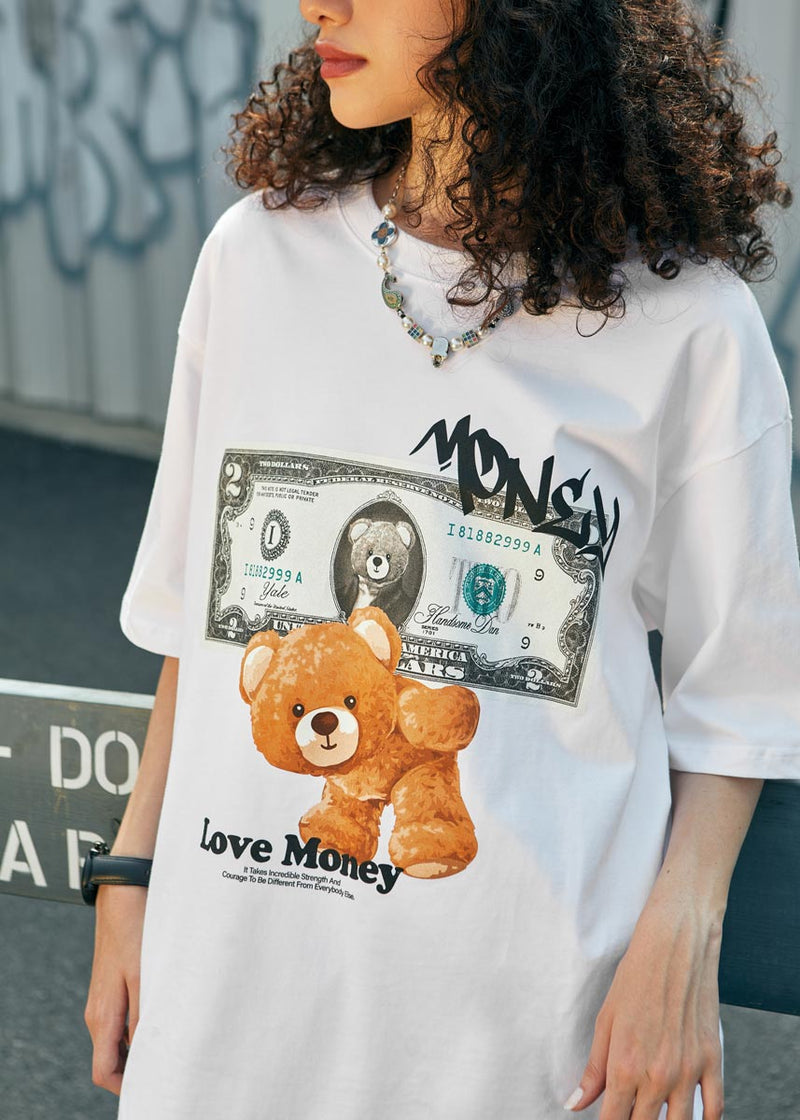 Money Bear T-Shirt - Funny Dollar Bill Tee