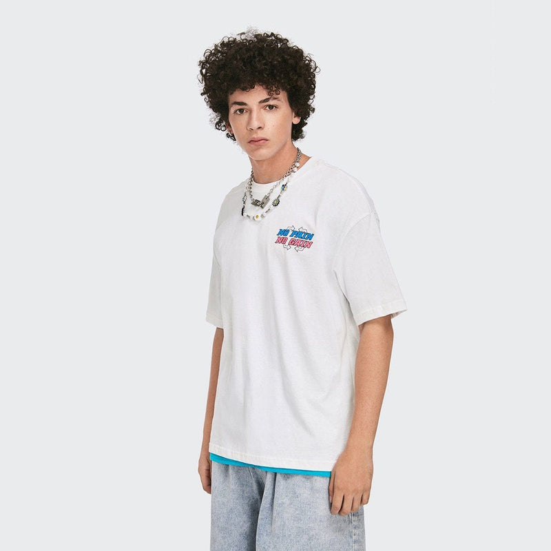 No Pain No Gain T-Shirt - Reflective Hip Hop Tee