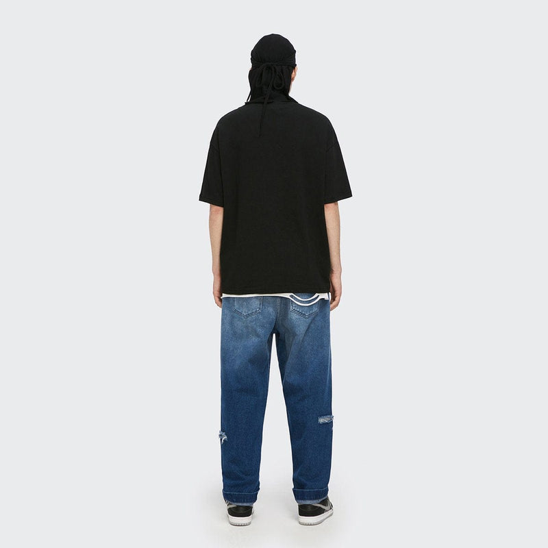 No Problem T-Shirt - Oversized Reflective Graphic Tee Shirt