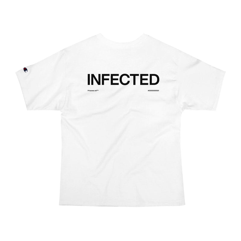 Not Infected T-Shirt - Champion Relaxed Tee