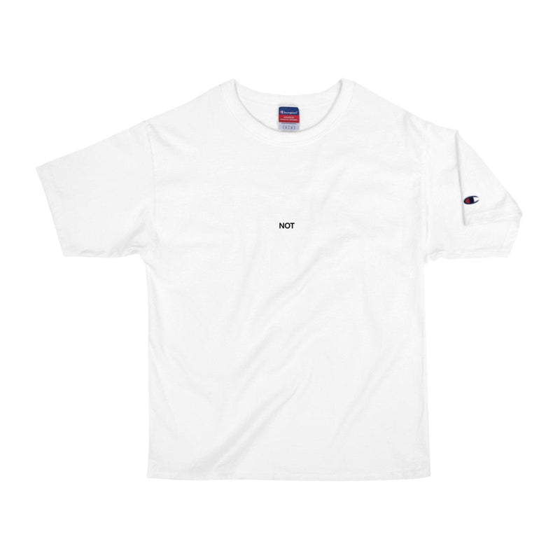 Not Infected T-Shirt - Champion Relaxed Tee