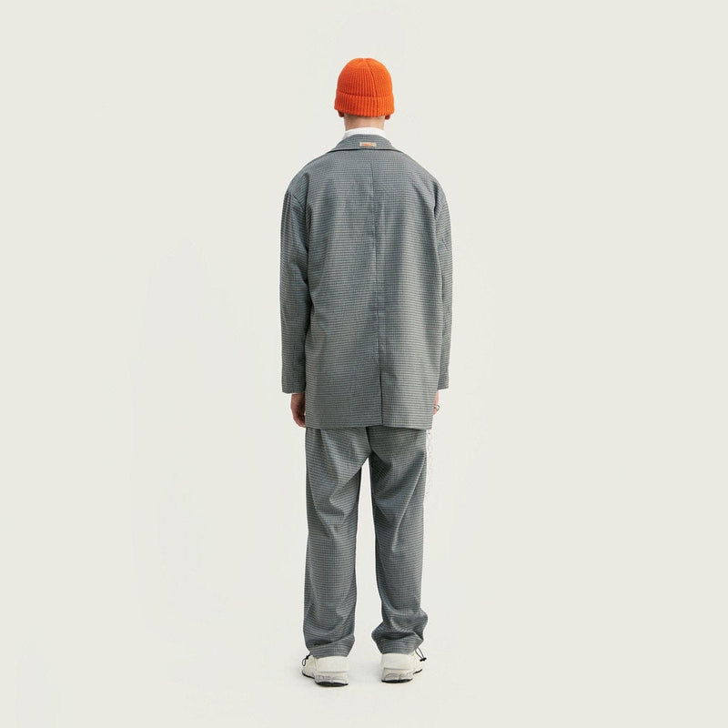 Plaid Oversized Blazer - Streetwear Loose Suit