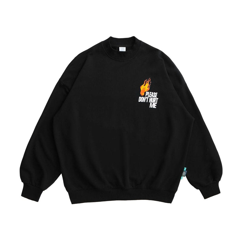 Please Don’t Hurt Me Sweatshirt - Unisex Black Sweater