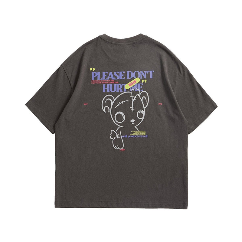 Please Don’t Hurt Me T-Shirt Hipster Style Oversized Tee